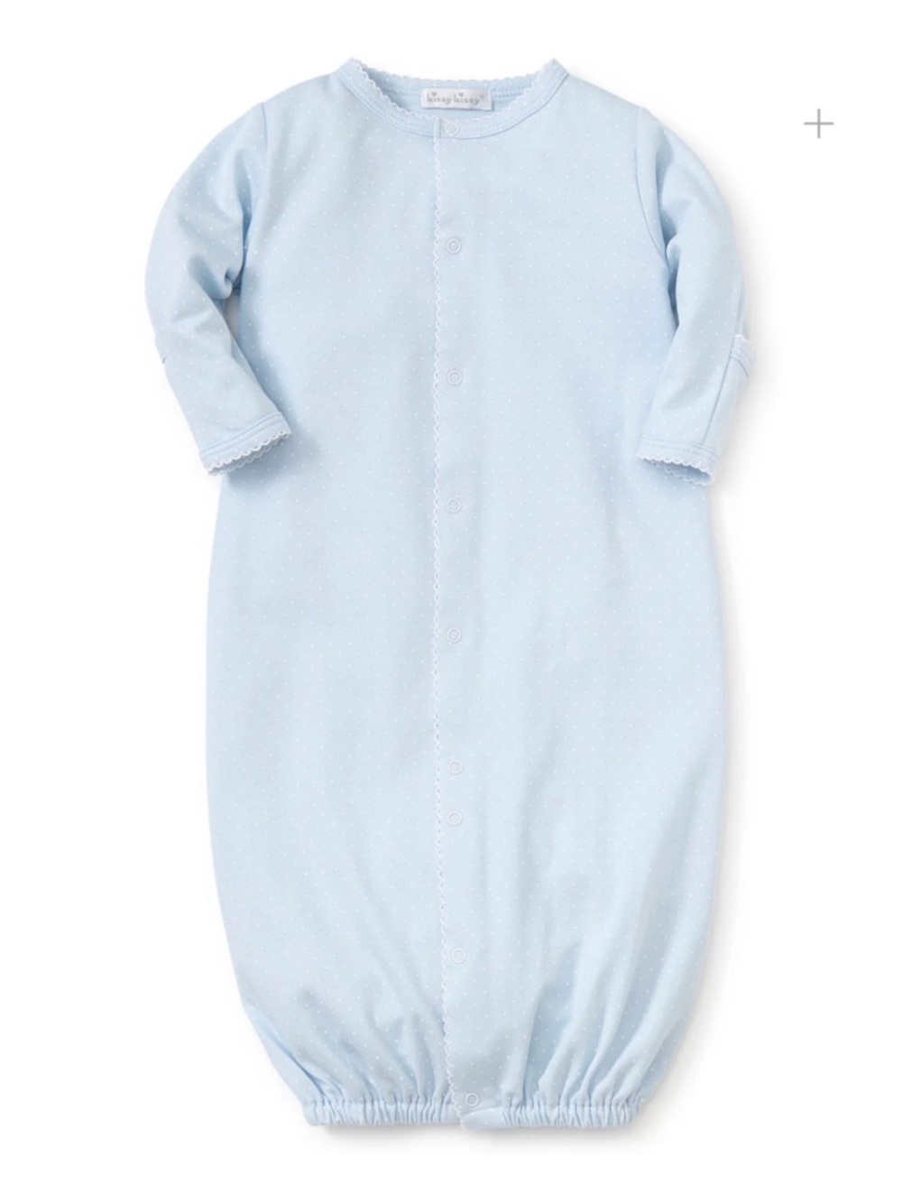 Kissy Kissy Blue Dots Converter Gown